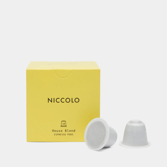 Niccolo House Blend Espresso Pods 18 Pack