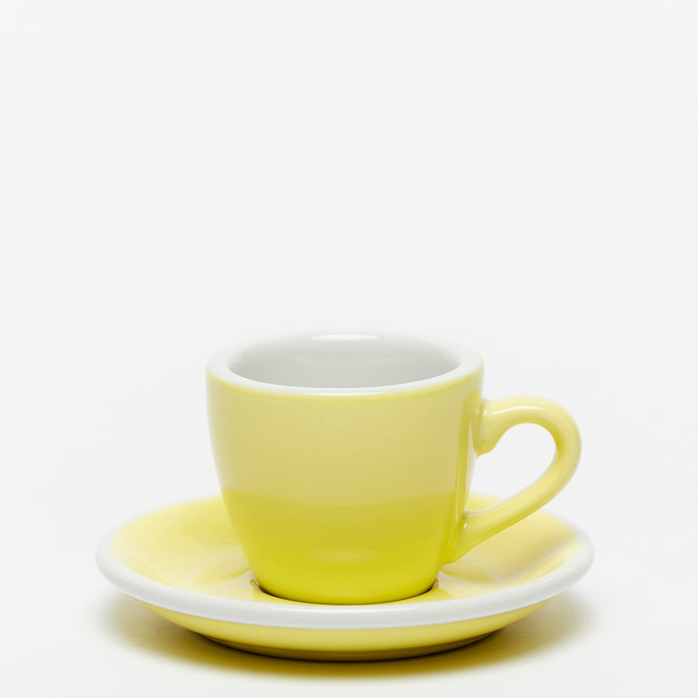 ACME Yellow Espresso Cup & Saucer (70ml)